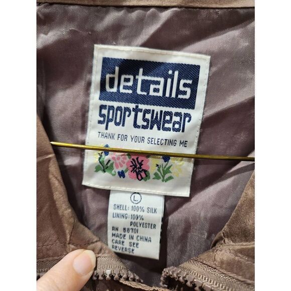 Details sportswear L silk 100% - Picture 9 of 10